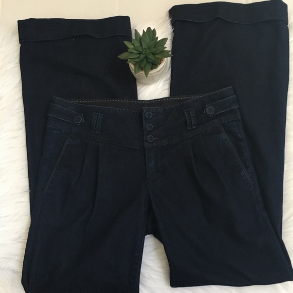 Banana Republic Denim - Banana Republic Wide Leg Jeans Sz 6